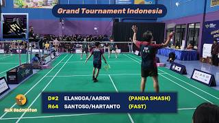 GTI Class D : ELANGGA + AARON (PANDA SMASH) vs SANTOSO + HARTANTO (FAST) Grand Tournament Id #2 R64
