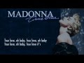 Madonna  true blue with lyrics on screen