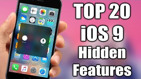 TOP 20 iOS 9 Hidden Features