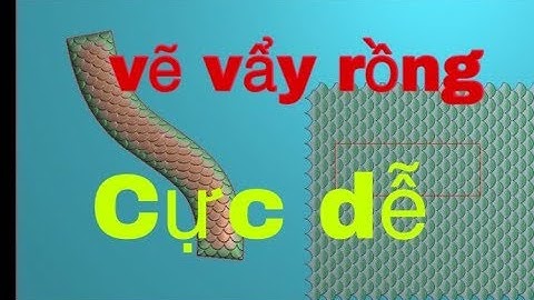 Xuan Tuan | How to draw dragon scales on jdp5.21