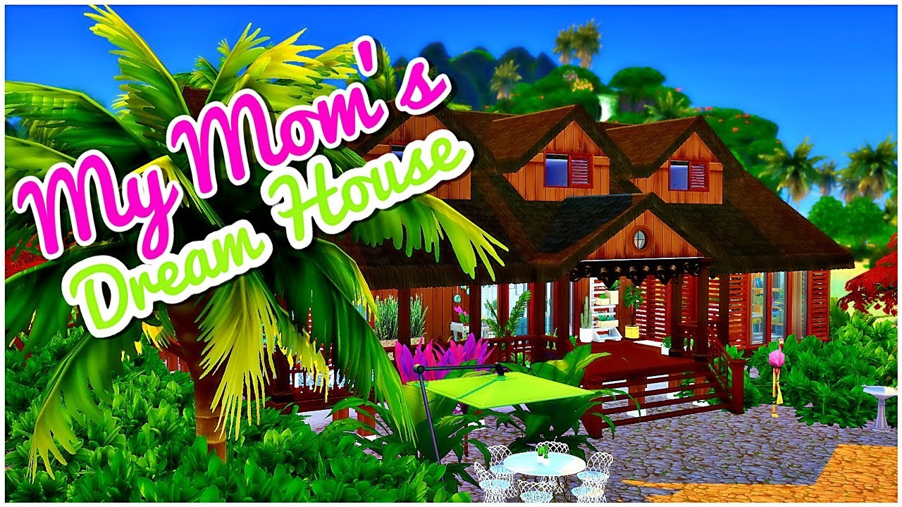 I Built My Mom's Dream House || Speed Build || The Sims 4 - YouTube