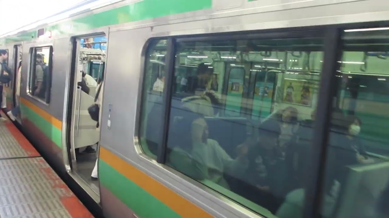 【熱海～宇都宮間各駅停車、元アクティー】上野東京ライン宇都宮線直通普通宇都宮行きE231系近郊型S-10編成(機器更新車)+K-05編成(機器更新車)15両　横浜駅発車