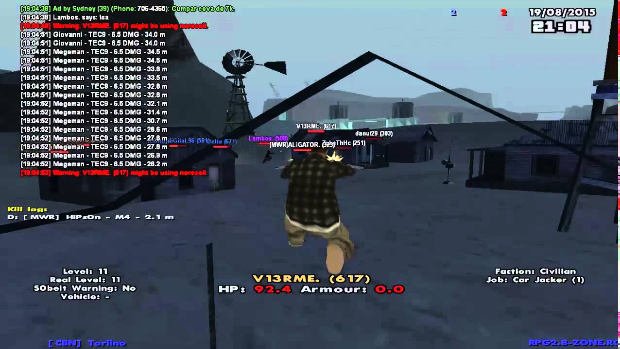 Bzone Rpg2 RPG2.B-zone.ro: V13RME Norecoil - YouTube