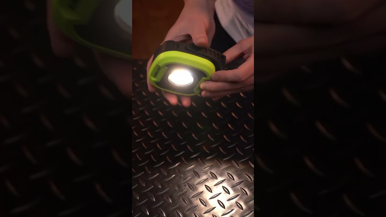 Powerful compact light with a long run time 🔥