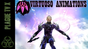 GW2: VIRTUOSO ( Mesmer ) All animations - Guild Wars 2 End of Dragons