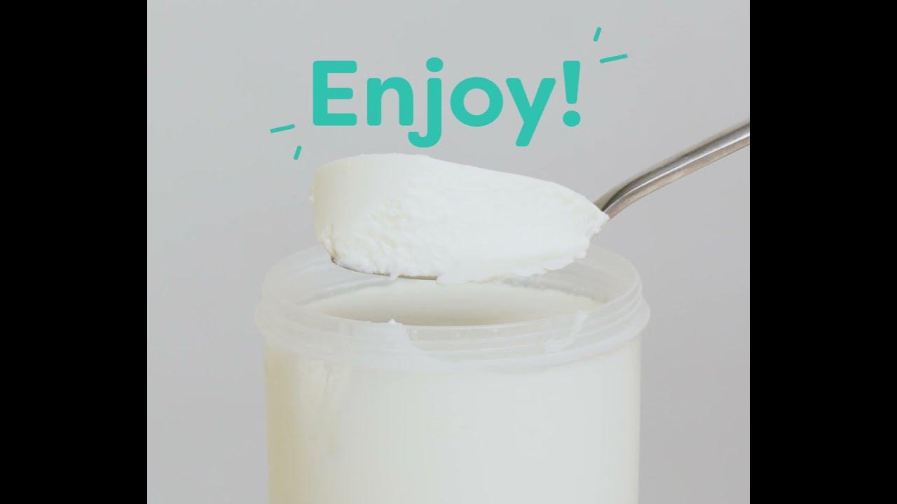 3 Easy Steps to make Homemade Yogurt with EasiYo YouTube