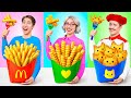 自分 vs おばあちゃんの料理チャレンジ | おいしいキッチンアイデア Multi DO Challenge