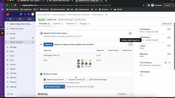 Walkthrough of Auto-merge with Security Policies