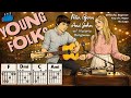 How to Play "YOUNG FOLKS" by Peter Bjorn and John (No Capo) | Beginner Guitar Play-Along + Lyrics