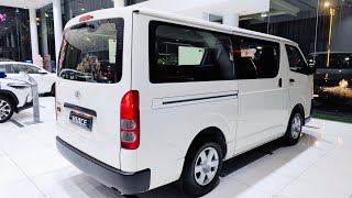 2023 Toyota HIACE 3.0L Commuter 12seater  White Color