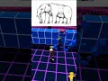 Quantas Pernas o elefante Tem!🐘🤔 #stumbleguys #shortsviral #curiosidades #jogos #ilusões