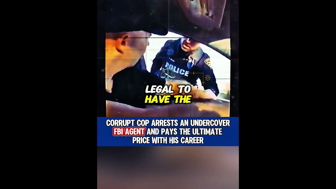 Corrupt Cop Arrests An Undercover Fbi Agent And Pays The Ultimate Price With His Career