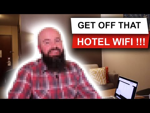 Get Off That Hotel Wifi - PLEASE!