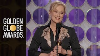 Hope Springs Star Meryl Streep Wins Best Actress Motion Picture Dramau2028 - Den Globes 2012