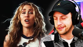 Miley Cyrus - Used To Be Young - Official Video Reaction!