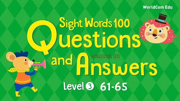 [Sight Words 100 LEVEL.3] Lesson 13 | Brian Stuart Q&A 61-65 (0215)