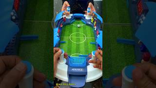 Mini Football Tabletop Match ⚽ Brain Play Arena #shorts #minifootball #soccer #games #boardgame
