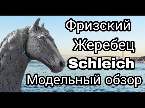 Модельный обзор 13 / фризский жеребец / schleich
