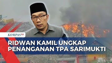 Ridwan Kamil Minta Bupati Bandung Barat Tetapkan Kebakaran TPA Sarimukti Jadi Siaga Bencana