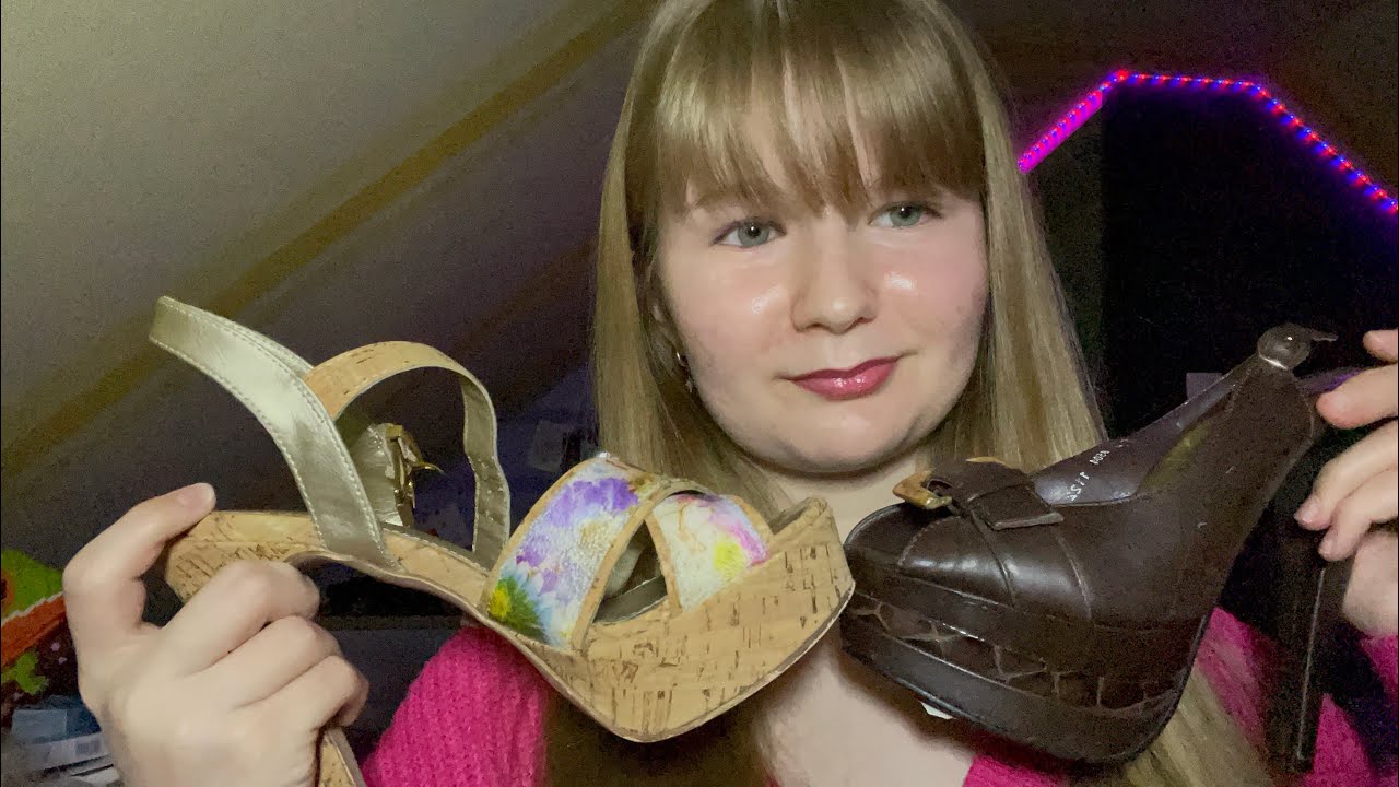 ASMR Shoe scratching ( chaotic, Lofi, tingly, relaxing) 