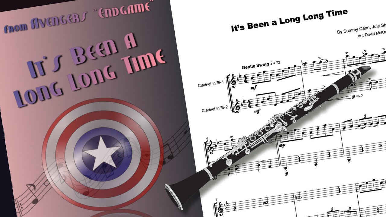 It's Been a Long Long Time, from Avengers: Endgame, Sheet Music for  Clarinet Duet 