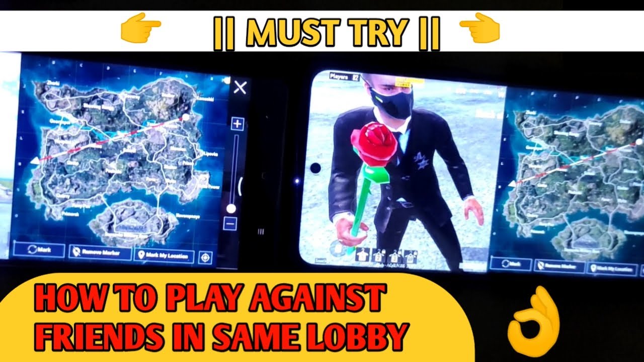 Battleground Mobile India👌 || 👉How To Play Against Friends Without Room