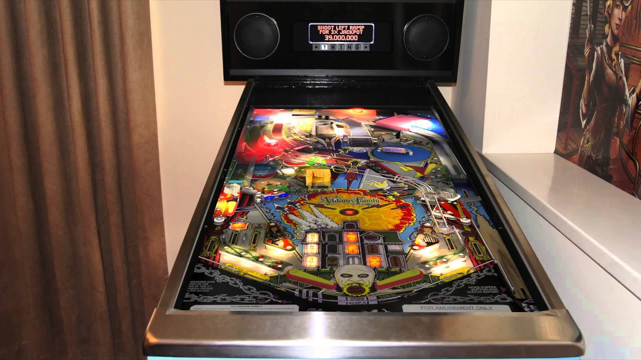 The Pinball Arcade The Addams Family Play Mode) YouTube