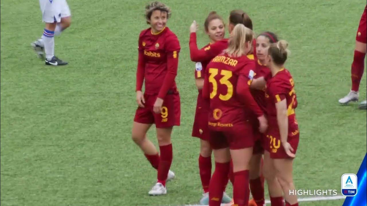 Sampdoria-Roma 0-1 | Kramžar la risolve nel finale | Serie A Femminile TIM 2022/23