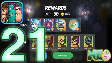 Disney Heroes: Battle Mode Gameplay Walkthrough Part 21 - Chapter 3 (iOS, Android)