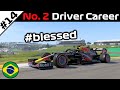 F1 2021 number two driver career mode ep14  the brazilian gp