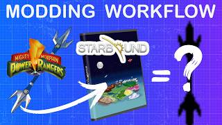 Starbound Modding Workflow – Blue Power Ranger Spear (No Commentary, Timelapse)