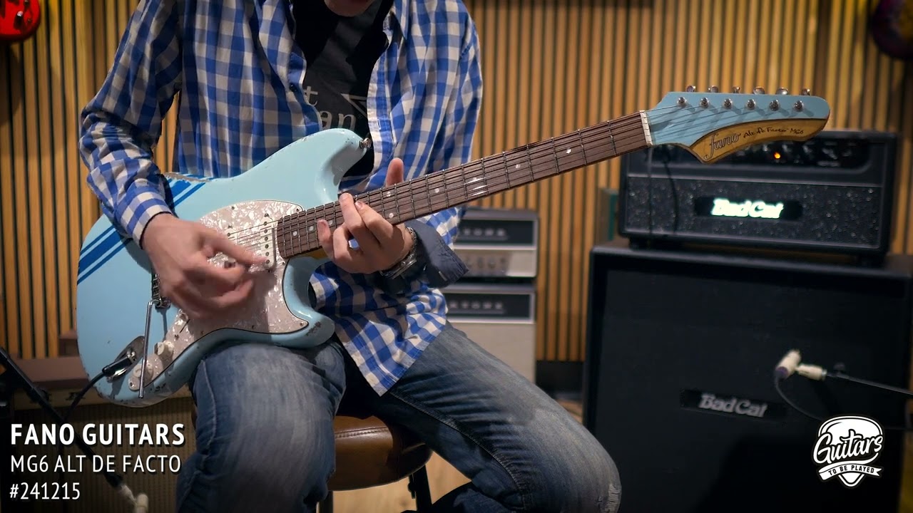 Fano MG6 Alt de Facto | SSS | Lollar Special S Strat Pickups | 