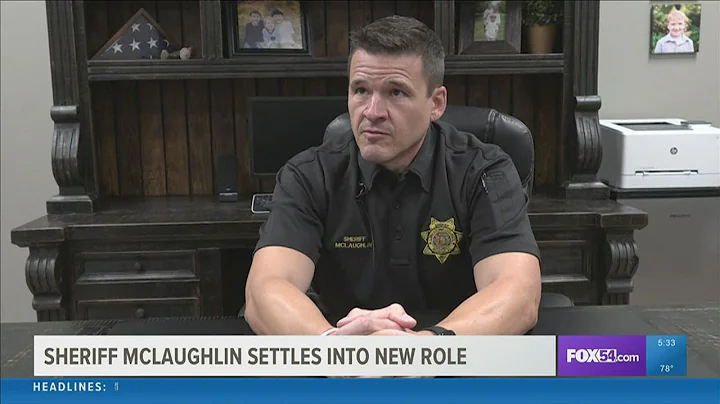 Meet new Limestone County Sheriff Joshua McLaughlin