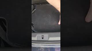 finished wiring a spare tire sub woofer with a 5 channel amp.