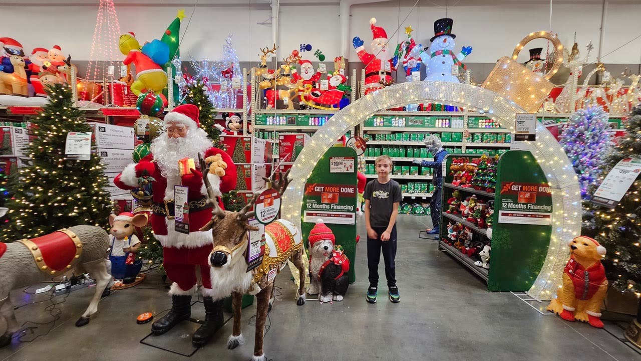 New 2023 Home Depot Christmas Holidays Store Walkthrough! - YouTube