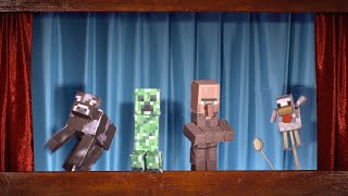 Minecraft Puppet Pals - The Mysterious Hissing Noise