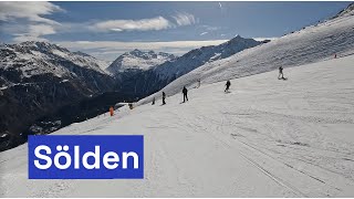 Sölden Austria. Горнолыжный курорт Зёльден Австрия 2023 part 2