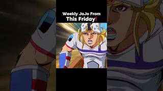 WEEKLY JOJO IS INCOMING | JoJo's Bizarre Adventure Steel Ball Run #shorts