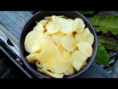 HOW TO MAKE THIN n CRISPY POTATO CHIPS