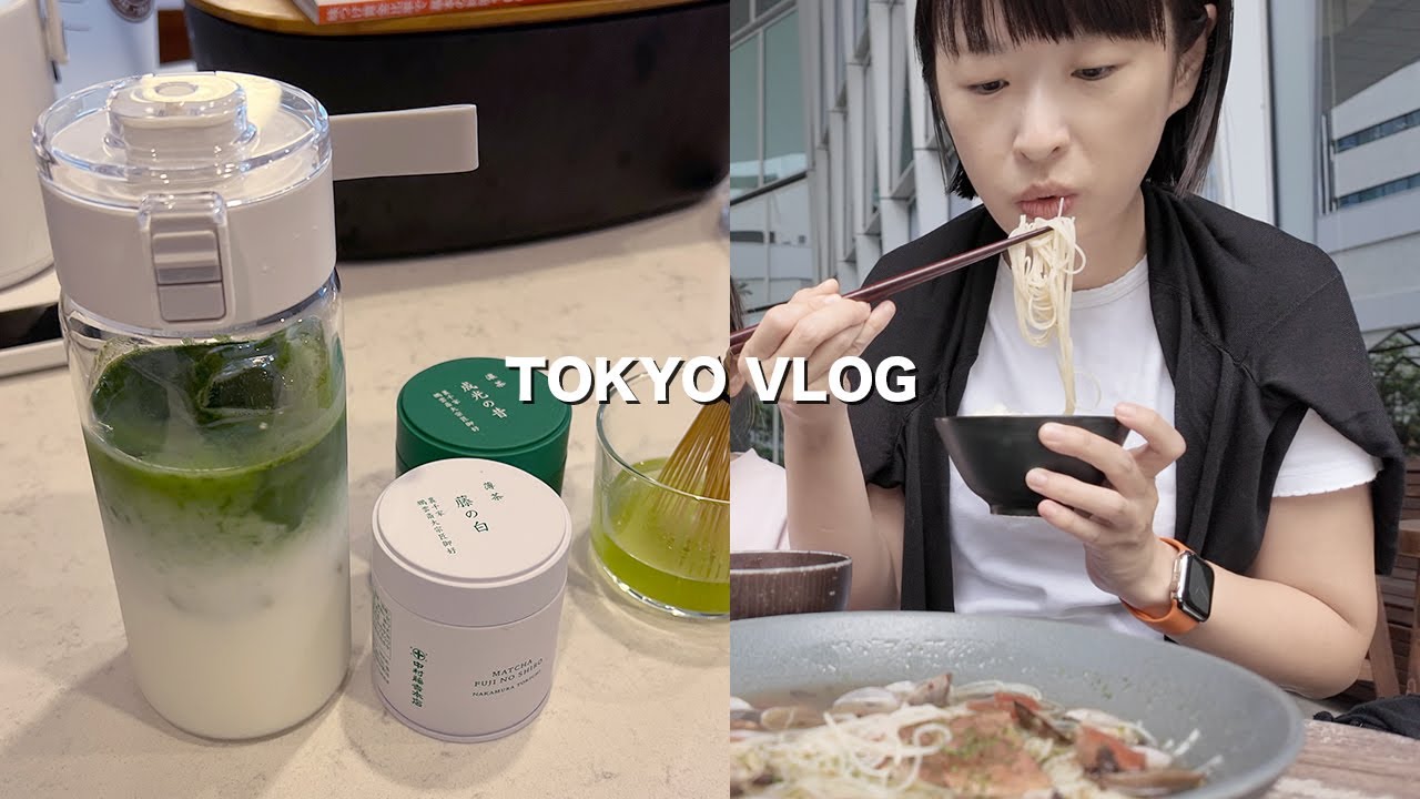 토라노몬에서 점심, 소풍도시락 만들기&집에서 요리 | 일본 도쿄 브이로그