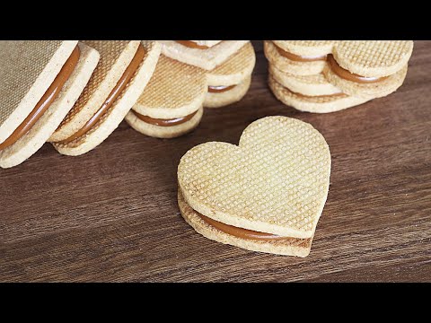 이거 진짜 미친맛...!!🔥밀크카라멜 샌드쿠키 l 알파호르 l 둘세 데 레체 활용 레시피  Alfajores Recipe