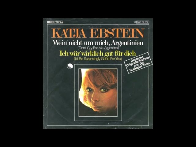 Katja Ebstein - Ich wär' wirklich gut für dich