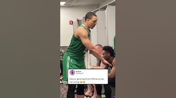 Deuce ignored Grant Williams #shorts #celtics #funny #heat #viral