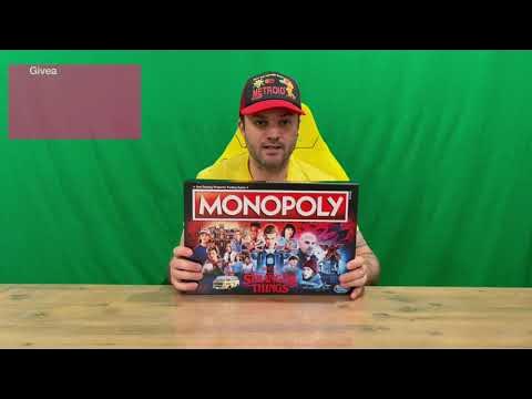 Monopoly: Netflix Stranger Things Edition Board Game for Adults and Teens  Ages 14+ 