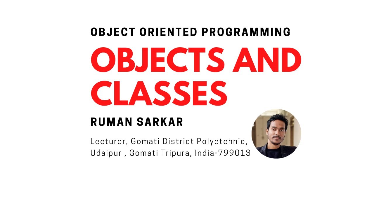 Objects and Classes - YouTube