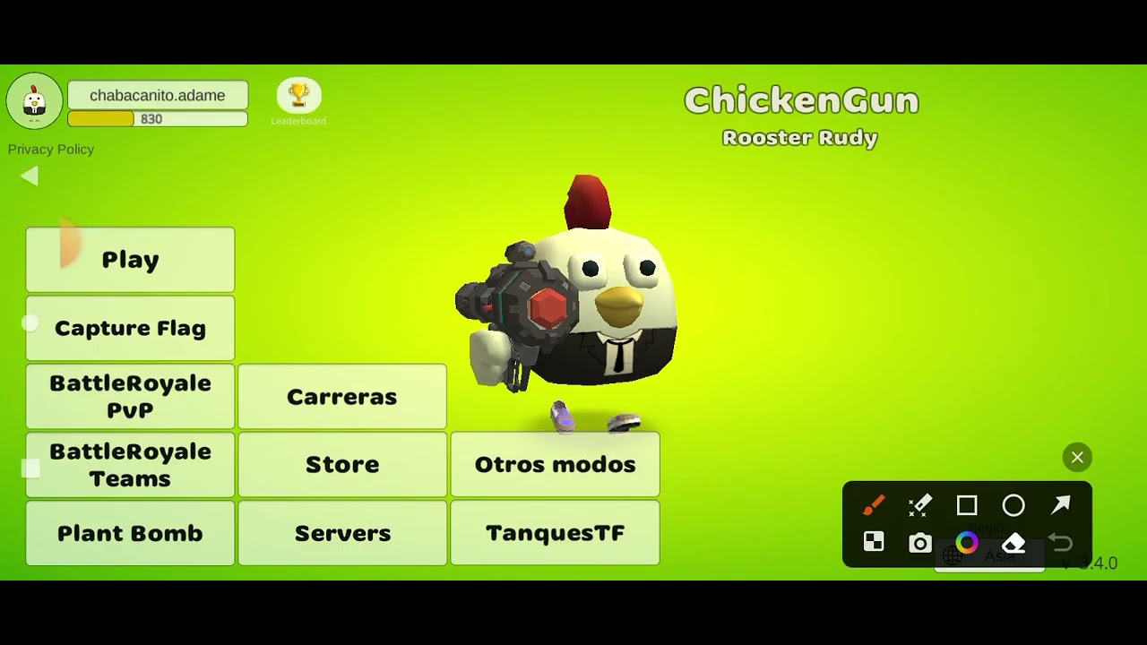 Rooster Rudy chicken gun roster Rudy parodias (mementos divertidos) parte 1 - YouTube