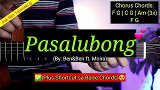 Video thumbnail of "Pasalubong - Ben&Ben ft. Moira (Super Easy Chords)😍 | Guitar Tutorial"