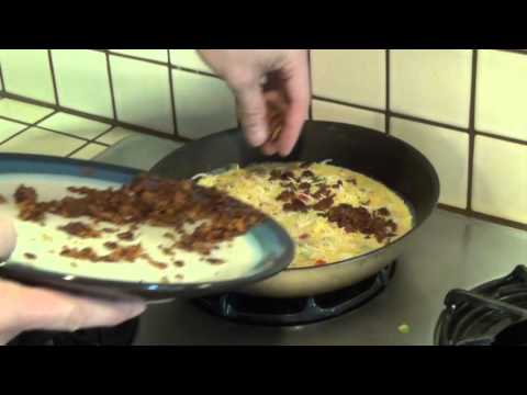 Bacon, Pepper, Cheese Frittata - Viewer inspired recipe