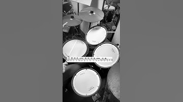 Syncopation by Reed (Lesson 7, Page 17, 16-Bar Exercise, Line 4) - Practice with Me! #drumset #drums