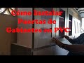 Cómo Instalar Puertas de Gabinetes en PVC